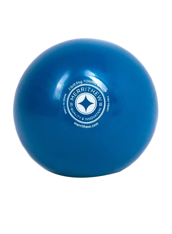 Merrithew Toning Ball, 2 Lbs, Blue