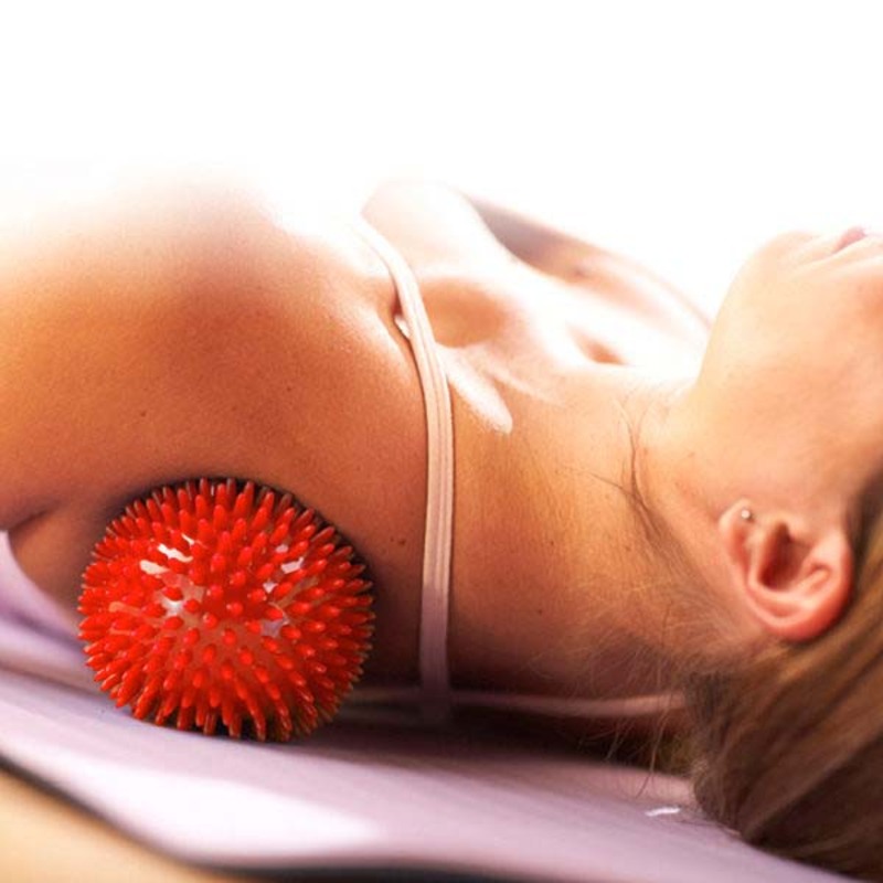 Merrithew Massage Ball, Large/Small, 2 Pieces, Red