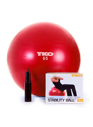 TKO Fitness Ball, 65cm, Red