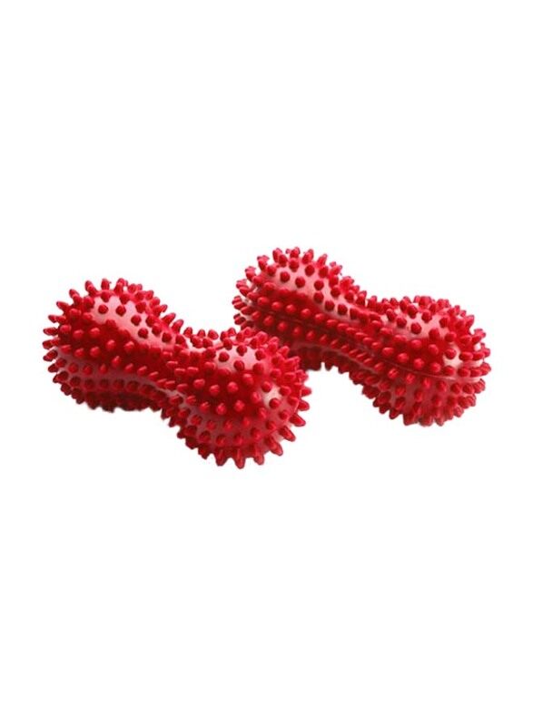 Merrithew Peanut Massage Ball, 2 Pieces, Red