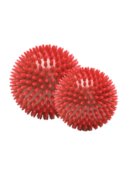 Merrithew Massage Ball, Large/Small, 2 Pieces, Red