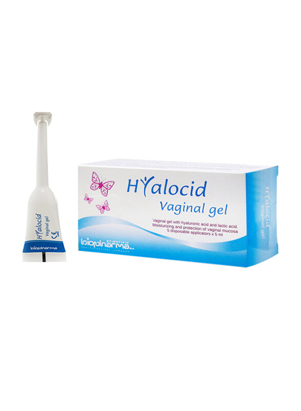 

HyaloCid Hyaluronic Acid & Lactic Acid Vaginal Gel, 5ml x 5 Pieces