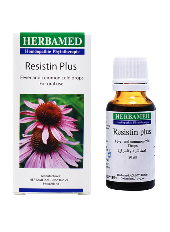 

Resistin Plus Fever and Common Cold Oral Drops, 20ml