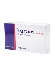 Alfaton Alpha Lipoic Acid Supplement, 600mg, 30 Tablets