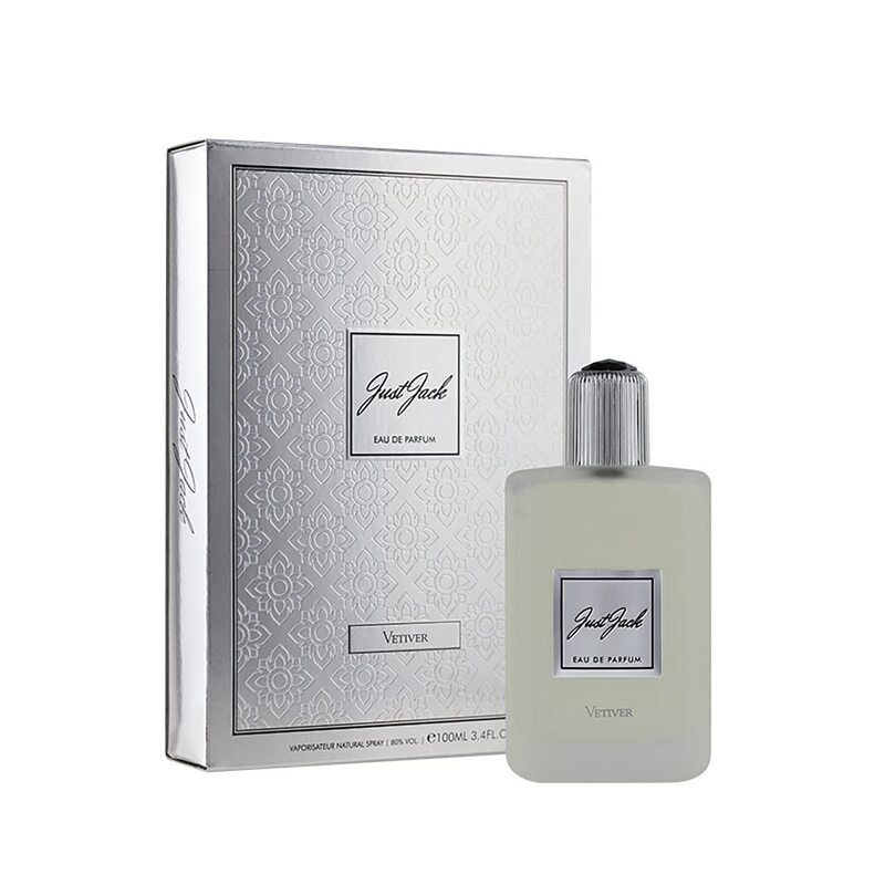 Just Jack Vetiver Perfumes For Men Eau De Parfum 100ML, For Him Long Lasting Fragrance