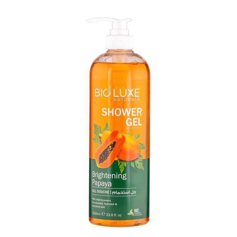 

Bioluxe Naturals Brightening Papaya Shower Gel 1000ml