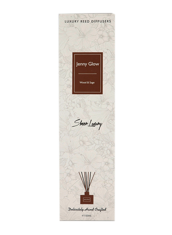 Jenny Glow Wood & Sage Luxury Reed Diffuser Perfume 100ml EDP Unisex