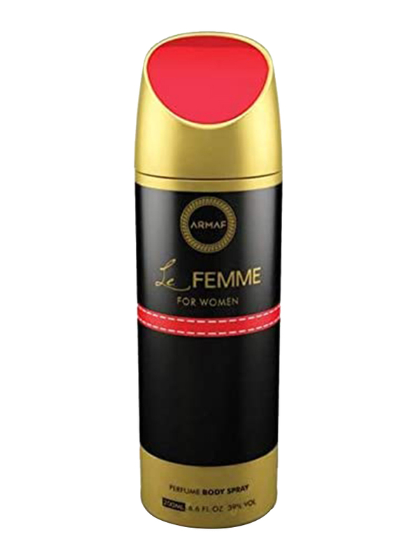 Armaf Le Femme Deodorant Body Spray for Women, 200ml