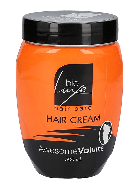 Bioluxe Orange Awesome Volume Hair Cream for All Hair Types, 500ml