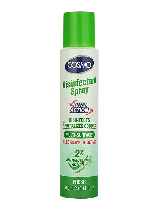 Cosmo Fresh Dual Action Multi Surface Disinfectant Spray, 300ml