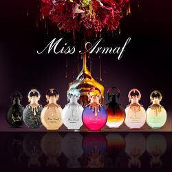 Armaf Perfume for Women Miss Armaf Dazzling Eau De Parfum 100ml For Her, Long Lasting, Fragrance, Grey