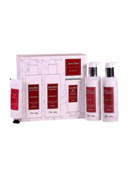 Jenny Glow Gift Set for Women, Pomegranate Body Lotion 250ml + Shower Cream 250ml + Hand & Nail Cream 75ml, 3 Pieces