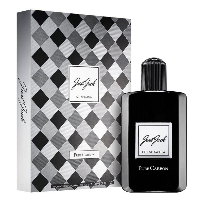 Just Jack Pure Carbon Perfumes For Men and Women, Eau De Parfum 100ML, For Him Long Lasting Fragrance