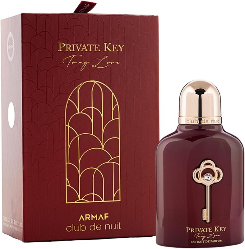 Armaf Club De Nuit Private Key To My Love Eau De Parfum Burgundy 100ml, Perfumes For Men, Perfume For Women