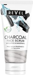 Revel Face & Body Care Charcoal Detox Face Scrub 150ml, A Deep-Pore Cleansing Scrub To clarify & Purify Skin