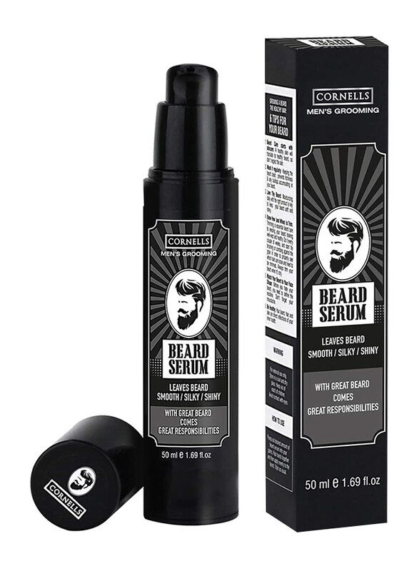 

Cornell's Cornells Men's Grooming Leaves Smooth/Silky/Shiny Beard Serum, 50ml