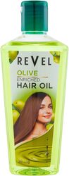 Revel Naturals Olive Enriched Hair Oil 200 Ml, Provides Volume & Thickness, Hairs Care, Bath & Body, Treatments