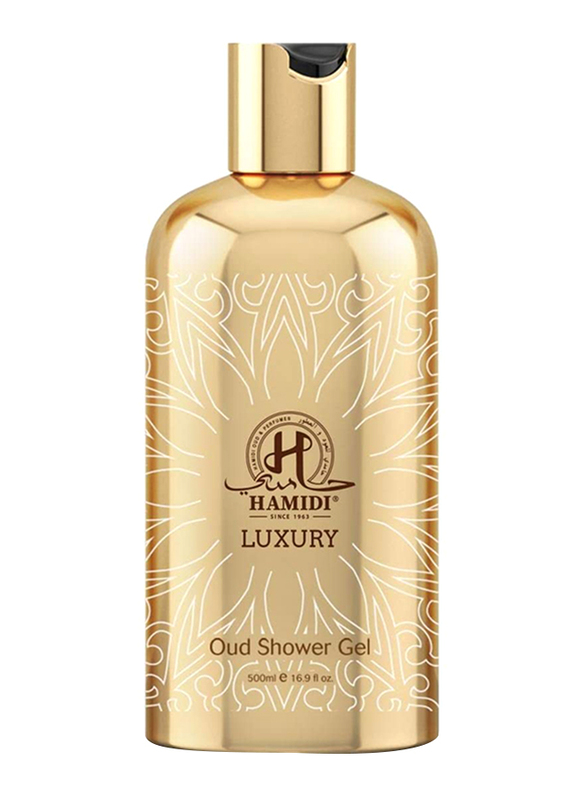 Hamidi Luxury Oud Shower Gel, 500ml