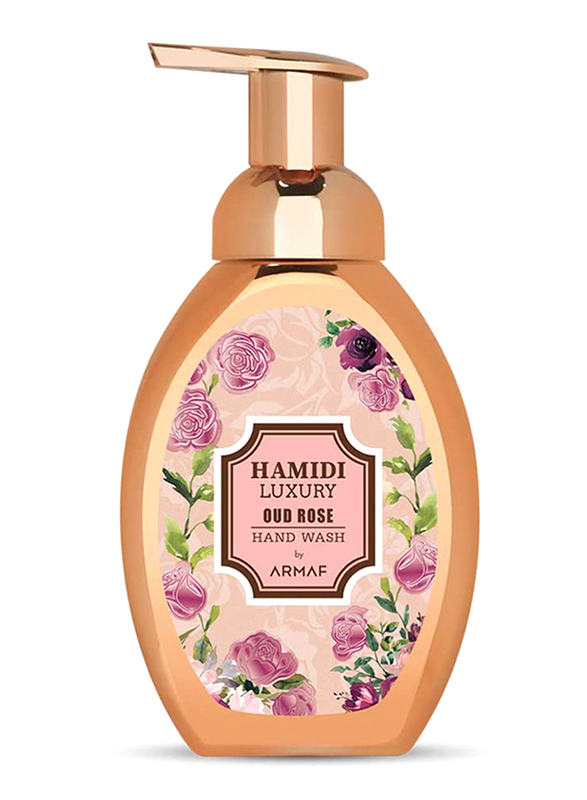 Hamidi Luxury Oud Rose Hand Wash, 350ml