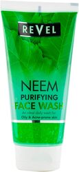 Revel Face & Body Care Neem Purifying Face Wash 150ml, Best for Oily & Acne Prone Skin, Cleansing
