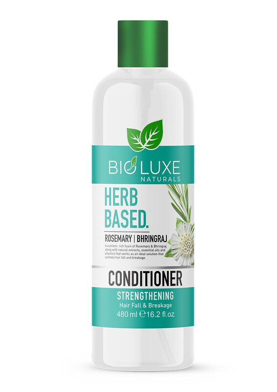 Bioluxe Naturals Seed Based Hair Conditioner 480ml, Onion + Fenugreek, Thickening, Hair Care