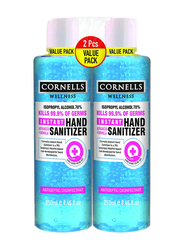 Cornells Wellness Instant Hand Sanitizer Gel, 250ml x 2 Pieces