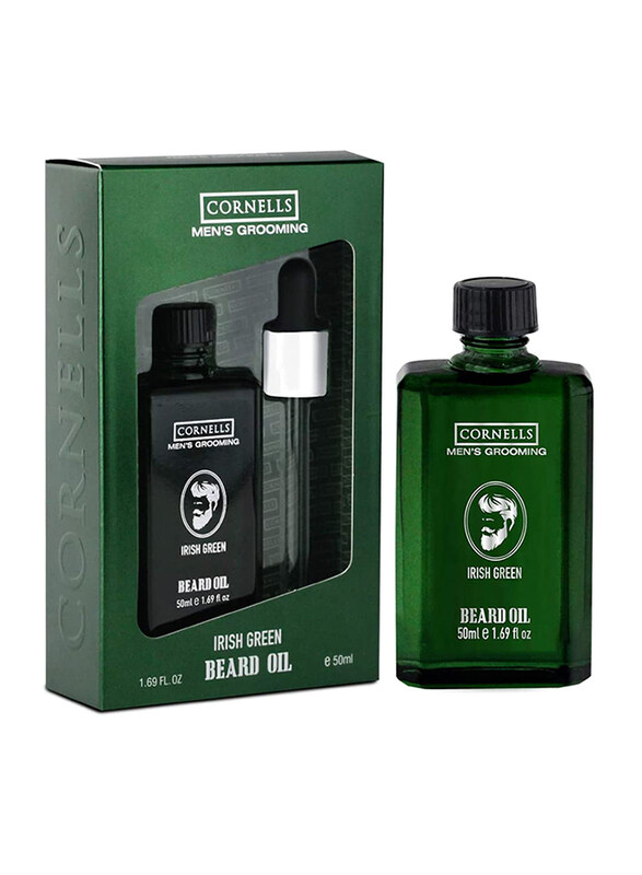 

Cornell's Cornells Men's Grooming Irish Green Beard Oil, 50ml