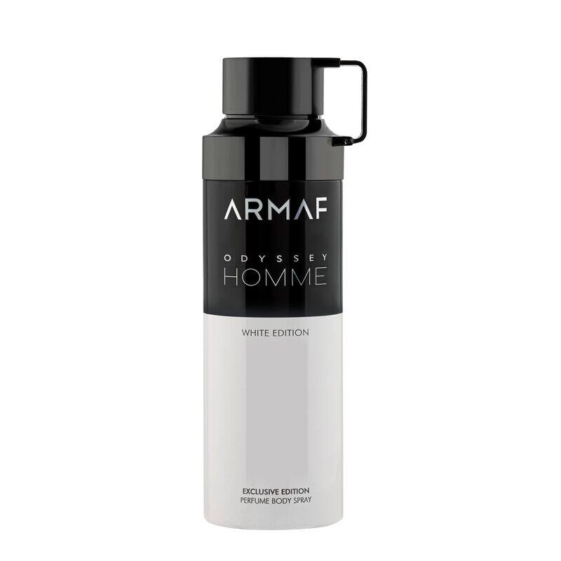 

Armaf Odyssey Homme White Edition Exclusive Perfume Body Spray For Men 200ml, Deodorant Spray