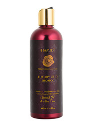 Hamidi Luxury Oud Non Alcoholic Almond Oil & Aloe Vera Shampoo, 480ml