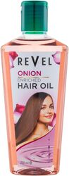 Revel Naturals Onion Enriched Hair Oil 200 Ml, Provides Volume & Thickness, Hairs Care, Bath & Body, Treatments