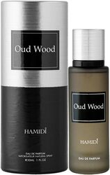 Hamidi Perfumes For Men Oud Wood Eau De Parfum 30ml Black