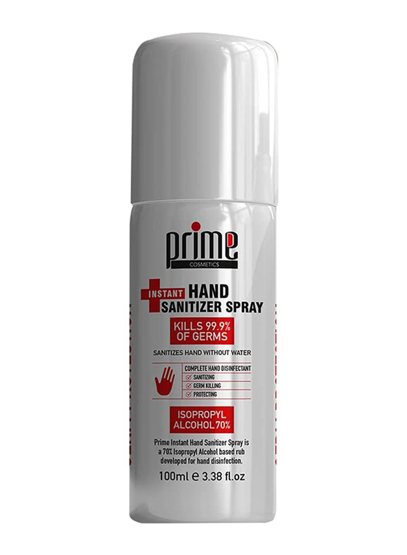 Prime Instant Hand Sanitizer Spray, 100ml x 36 Pieces