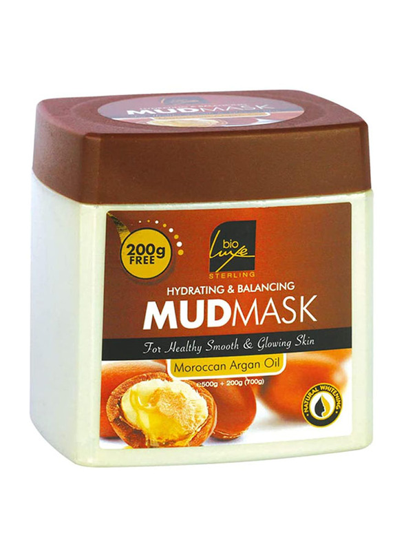 Bioluxe Moroccan Argan Oil Mud Face Mask, 700gm