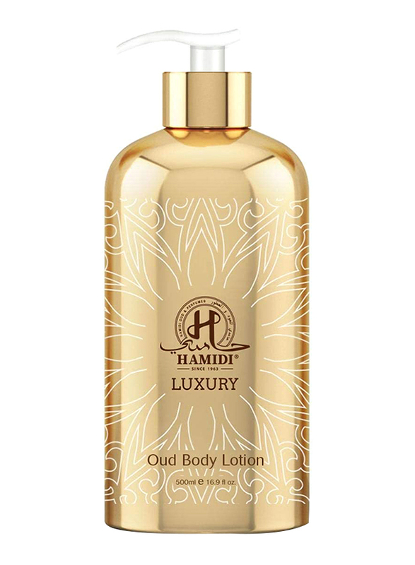 Hamidi Luxury Oud Body Lotion, 500ml