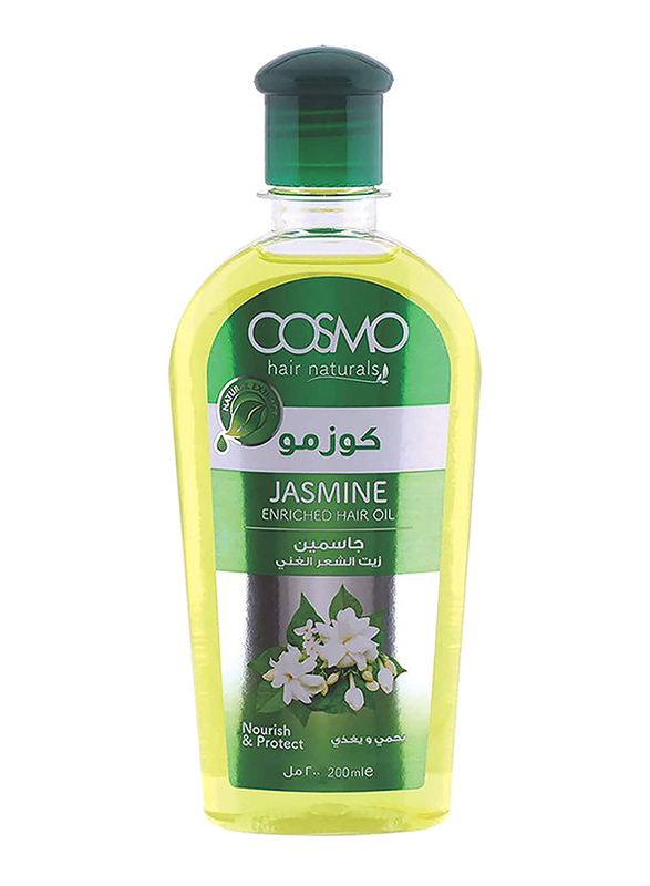 Cosmo Jasmine Enriched Hair Oil for All Hair Types, 200ml