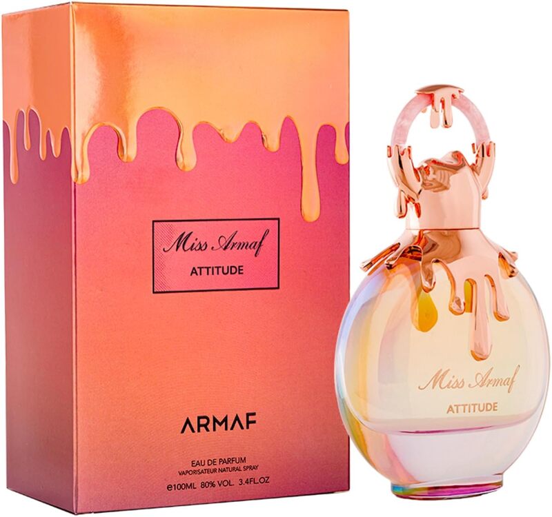 Armaf Perfume for Women Miss Armaf Attitude Eau De Parfum 100ml For Her, Long Lasting, Fragrance, Multi Colour