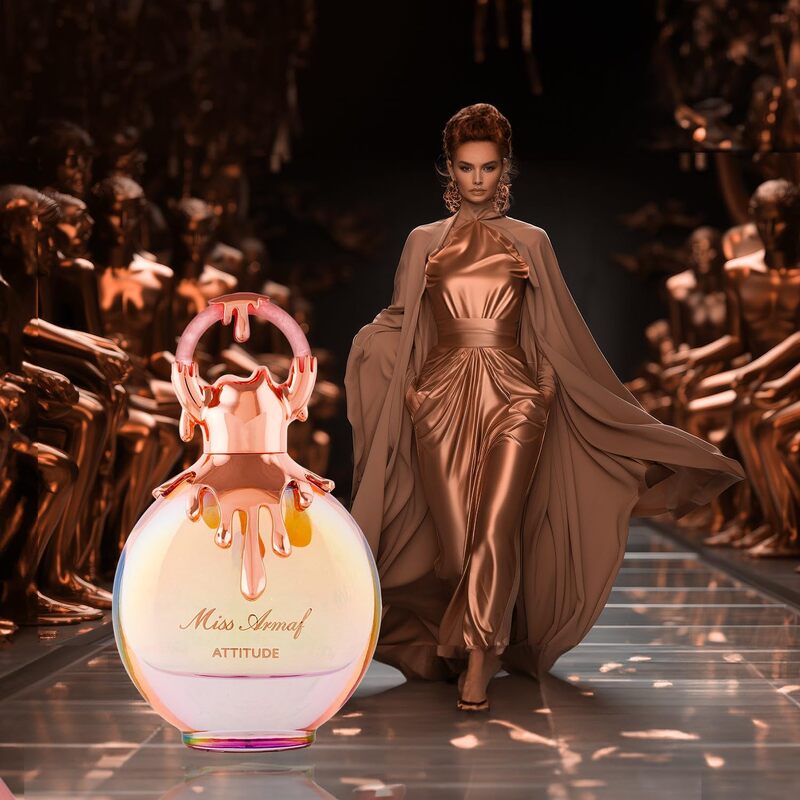 Armaf Perfume for Women Miss Armaf Attitude Eau De Parfum 100ml For Her, Long Lasting, Fragrance, Multi Colour