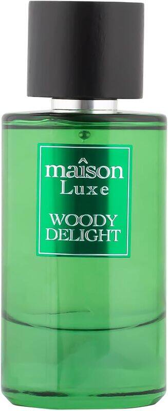 

Hamidi Alcohol Free Perfumes for Men Maison Luxe Woody Delight Eau De Parfum 110ml Fragrance