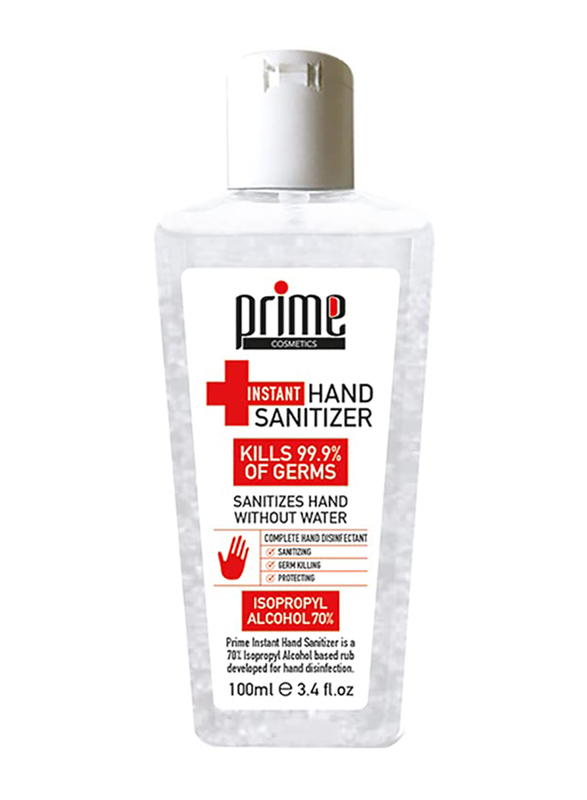 Prime Instant Hand Sanitizer Gel, 100ml x 24 Pieces