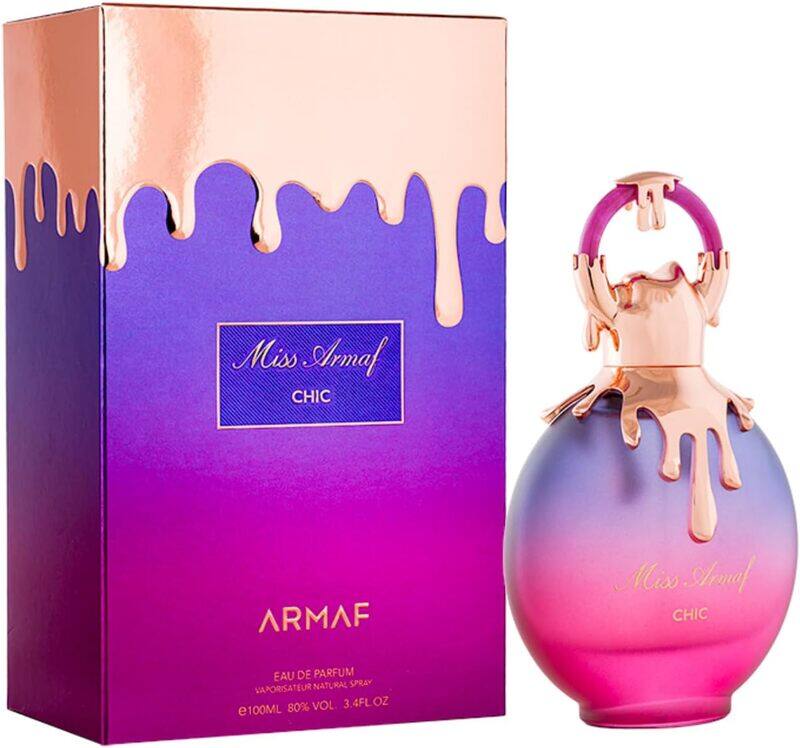 

Armaf Perfume for Women Miss Armaf Chic Eau De Parfum 100ml For Her, Long Lasting, Fragrance, Multi Colour