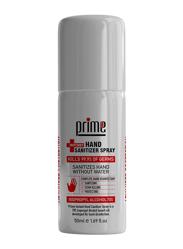 Prime Instant Hand Sanitizer Spray, 50ml x 24 Pieces