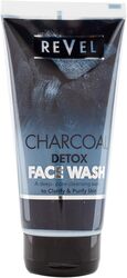 Revel Face & Body Care Charcoal Detox Face Wash 150ml, A Deep-Pore Cleansing Wash To clarify & Purify Skin