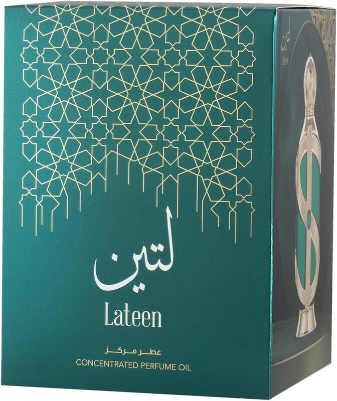 Hamidi Lateen Concentrated Perfume Oil 22ml, Attar Oil, CPO, Perfume For Men, 100% Pure, Halal, Alcohol Free, Long lasting Oils, Arabic Fragrance