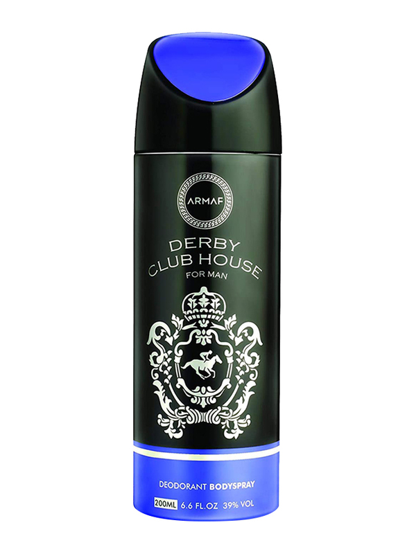 Armaf Derby Club House Deodorant Body Spray for Men, 200ml