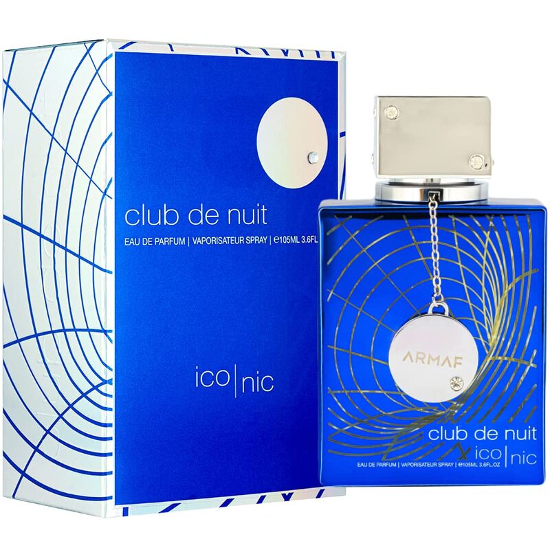 Armaf Club De Nuit Iconic Eau De Parfum For Man 105ML Blue, Perfumes For Men, Fragrance For Him