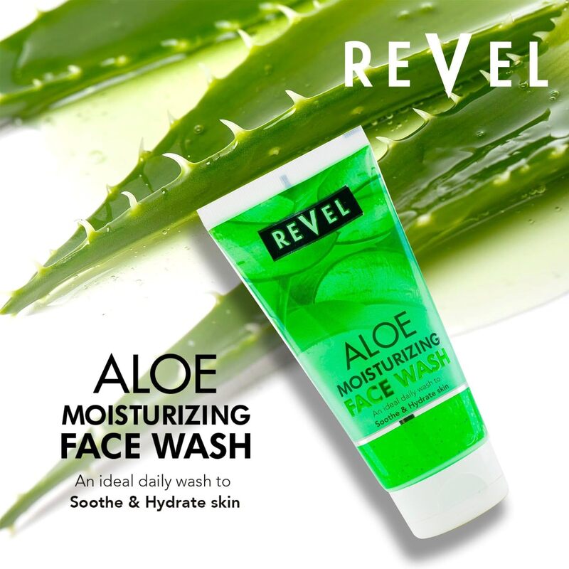 Revel Face & Body Care Aloe Moisturizing Face Wash 150ml, An Ideal Daily Wash To Soothe & Hydrate Skin, Cleansing