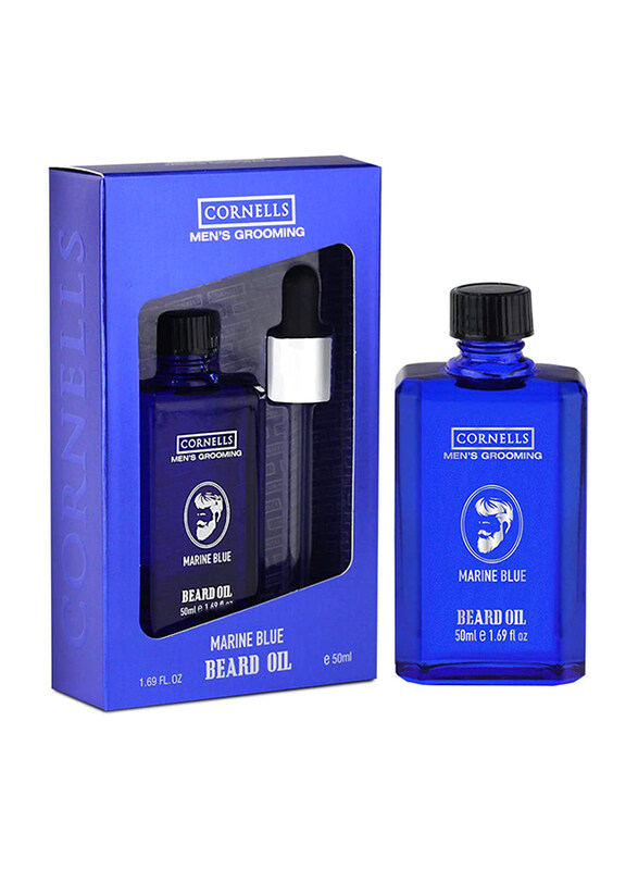 

Cornell's Cornells Men's Grooming Marine Blue Beard Oil, 50ml