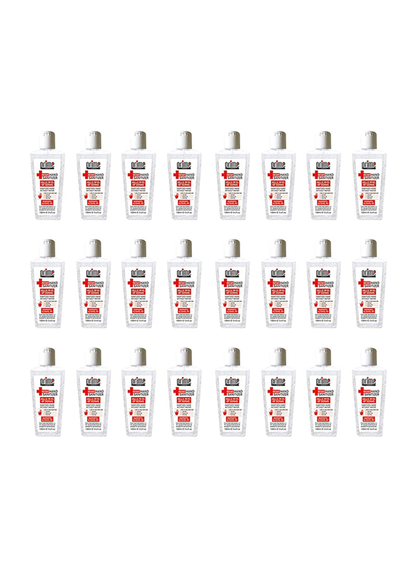 Prime Instant Hand Sanitizer Gel, 100ml x 24 Pieces