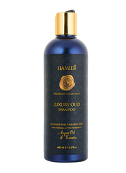 Hamidi Luxury Oud Non Alcoholic Argan Oil & Keratin Shampoo, 480ml