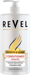 Revel Hair Care Anti Hair Fall Keratin Conditioner 1000ml, For Hairs, Reduces Hair Breakage, Splitting, Improves Shine & Softness